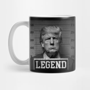 Trump 2024 Mugshot President Legend Mug